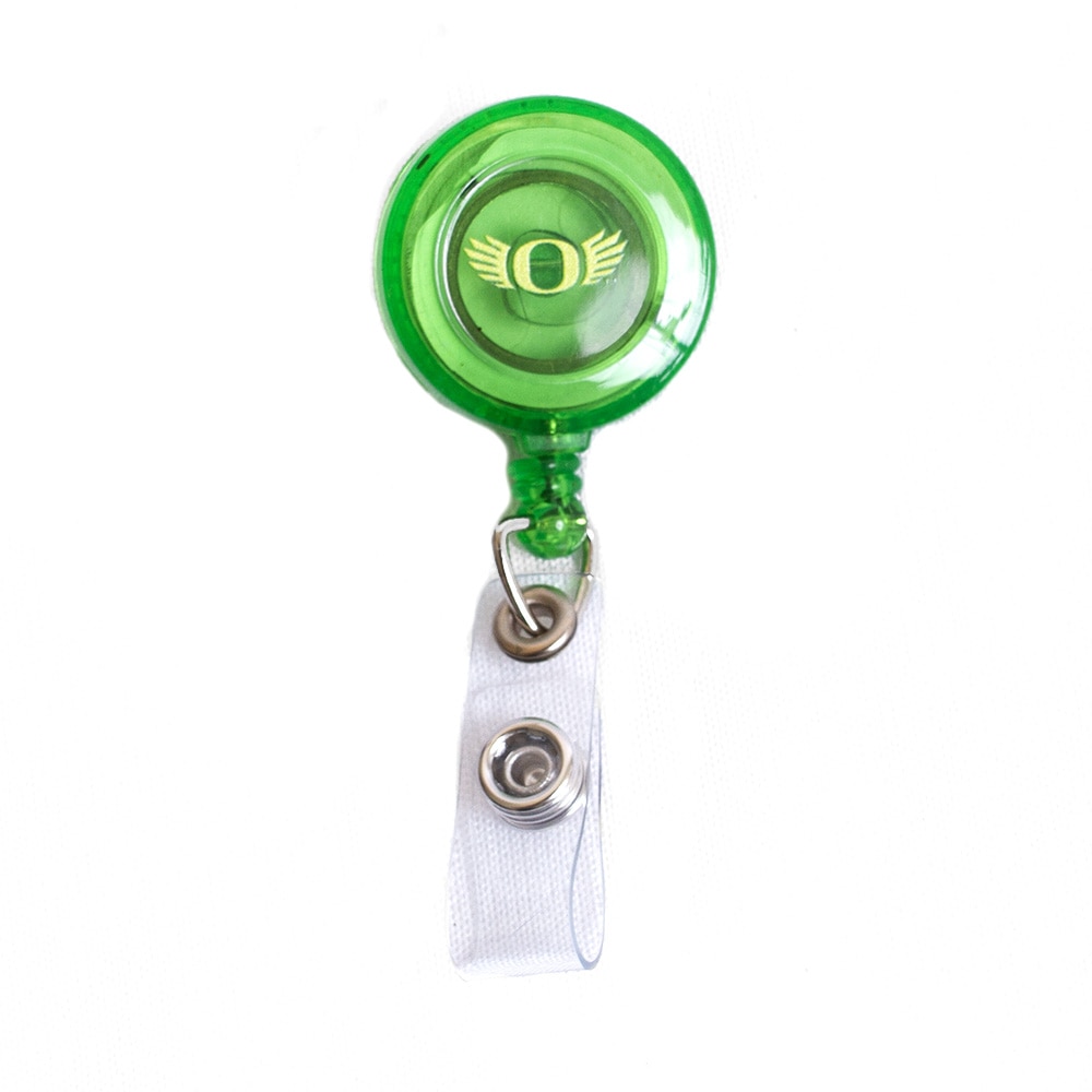 O Wings, MCM Group, Green, ID & Card Holders, Home & Auto, Translucent, Retractable, Badge, 827971